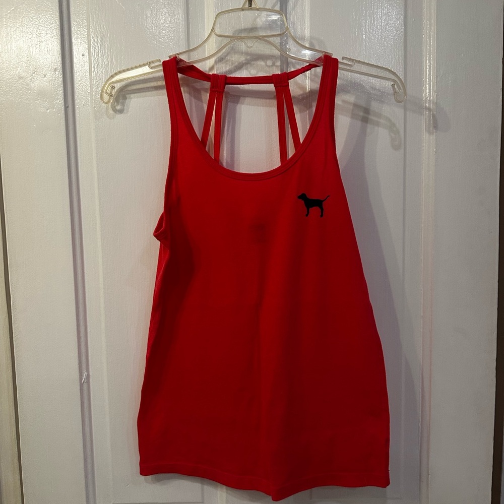 PINK Victoria's Secret Vibrant Pink Tank Top